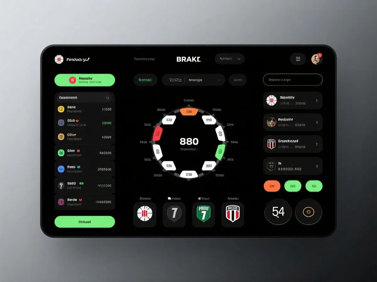 賽程與比分整合視覺示意